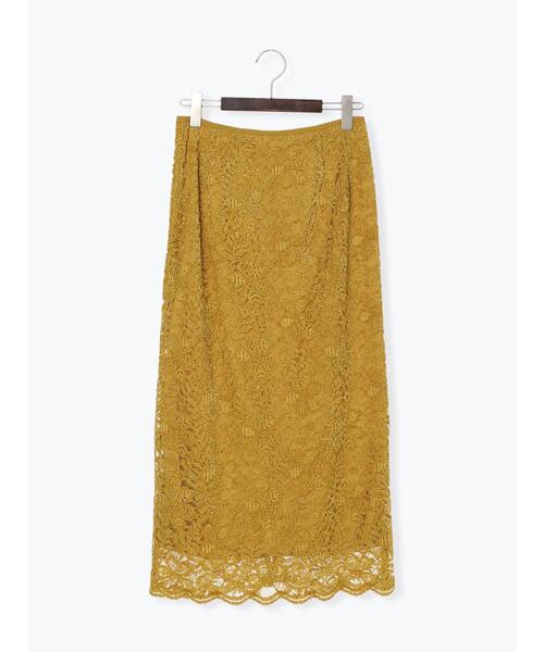 Te chichi（テチチ）の「モールレーススカート（スカート・レディース・ネイビー/マスタード・S/M）」の14枚目の写真