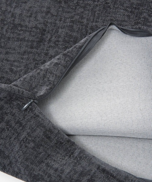 LAKOLE（ラコレ）の「シェニークッションカバー / 966639（クッション/クッションカバー・レディース・グレー/ブラック/ホワイト・FREE）」の6枚目の写真