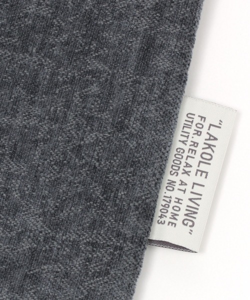 LAKOLE（ラコレ）の「シェニークッションカバー / 966639（クッション/クッションカバー・レディース・グレー/ブラック/ホワイト・FREE）」の7枚目の写真