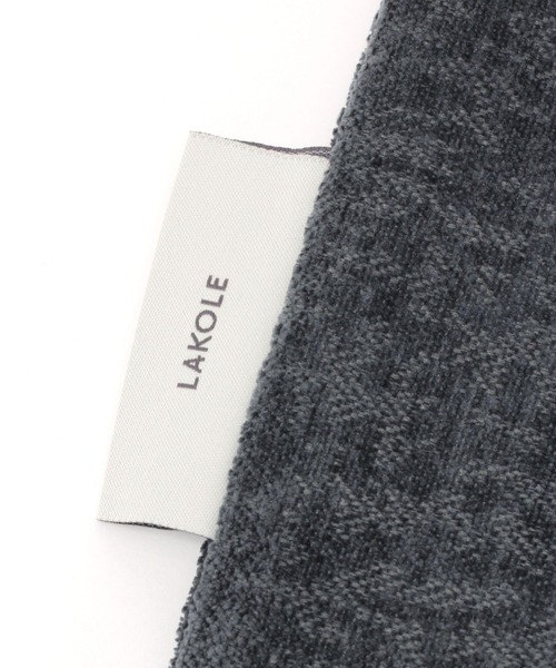 LAKOLE（ラコレ）の「シェニークッションカバー / 966639（クッション/クッションカバー・レディース・グレー/ブラック/ホワイト・FREE）」の8枚目の写真