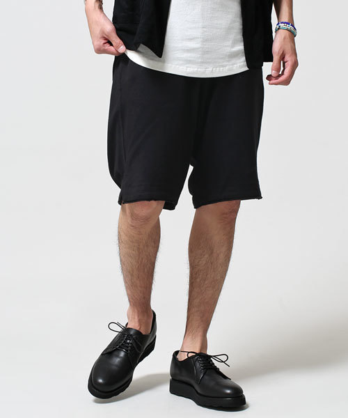 NANO universe（ナノユニバース）の「ワイドゲームショーツ（その他パンツ・メンズ・チャコール/ブラック・MEDIUM/SMALL/LARGE）」の2枚目の写真