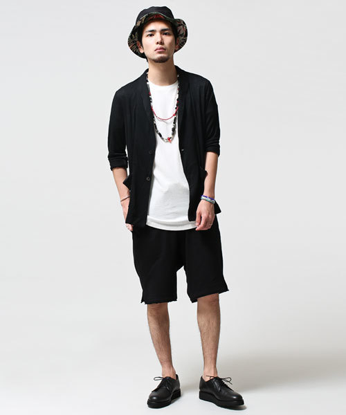 NANO universe（ナノユニバース）の「ワイドゲームショーツ（その他パンツ・メンズ・チャコール/ブラック・MEDIUM/SMALL/LARGE）」の15枚目の写真