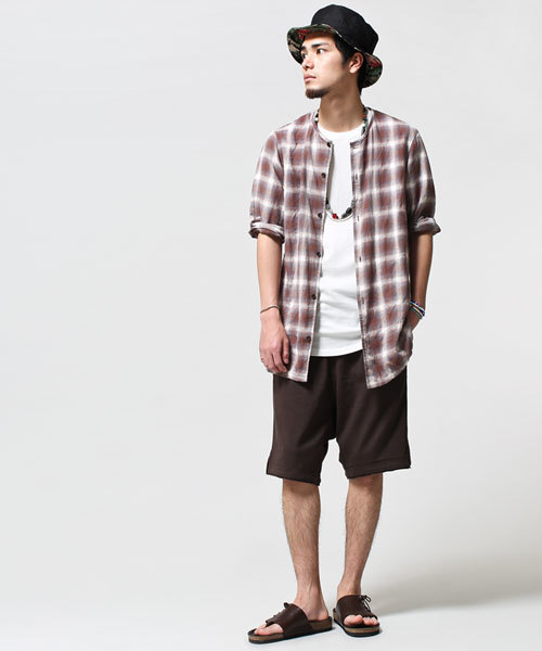 NANO universe（ナノユニバース）の「ワイドゲームショーツ（その他パンツ・メンズ・チャコール/ブラック・MEDIUM/SMALL/LARGE）」の16枚目の写真