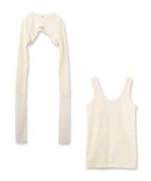 ◆muller of yoshiokubo（ミュラーオブヨシオクボ） レイヤードロングスリーブトップス