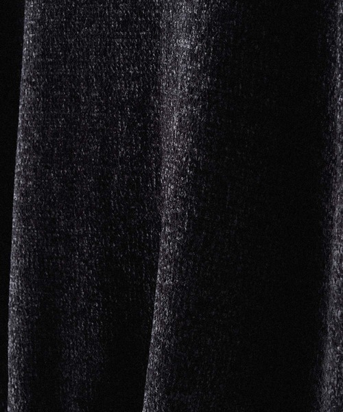 Alfred Alex(アルフレッドアレックス)の「【Alfred Alex】chenille yarn drivers knit / オーバーサイズモールドライバーズニット(カーディガン/ボレロ・メンズ・ライトグレー/レッド/ブルー/チャコール/アイボリー/ブラック・M/L)」の12枚目の写真