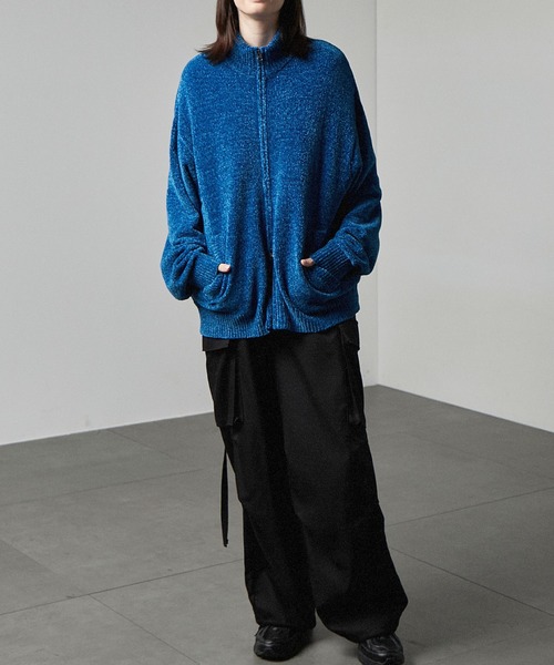 alexander mcqueen フラワーエンブロイダリー　ドライバーズニット alexander mcqueen フラワーエンブロイダリー ドライバーズニット