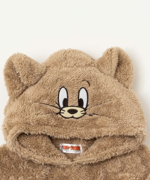 Tom&Jerry(トムアンドジェリー)の「TOM&JERRY 着ぐるみ耳つきパーカー(パーカー・キッズ・ベージュ/グレー・140/110/160/130/150/120)」の8枚目の写真