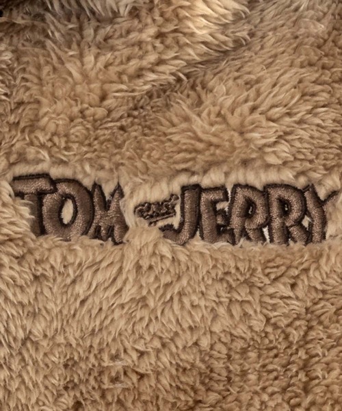 Tom&Jerry(トムアンドジェリー)の「TOM&JERRY 着ぐるみ耳つきパーカー(パーカー・キッズ・ベージュ/グレー・140/110/160/130/150/120)」の6枚目の写真