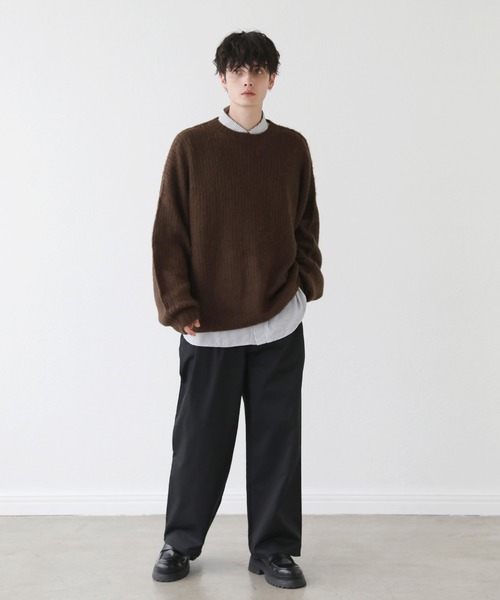 モヘアライクオーバーサイズニット（ニット/セーター）｜ASTRONOMY