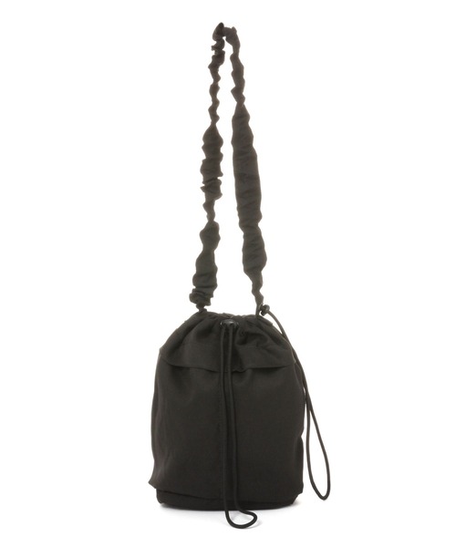 studio CLIP（スタディオクリップ）の「Ｗポケット巾着トート&ショルダーバッグ（トートバッグ・レディース・ブルー/ブラック/ライトグレー・FREE）」の4枚目の写真