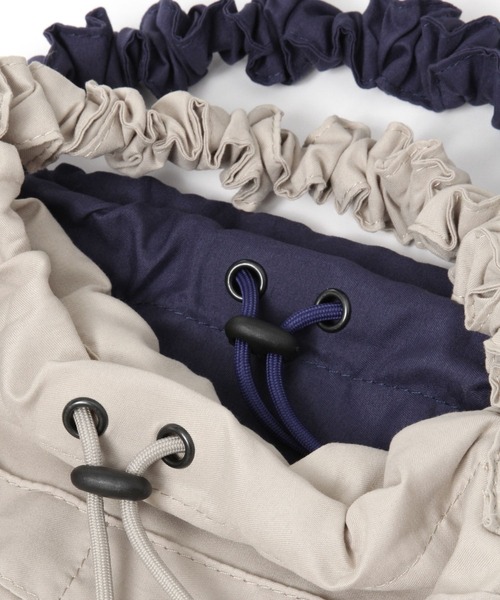 studio CLIP（スタディオクリップ）の「Ｗポケット巾着トート&ショルダーバッグ（トートバッグ・レディース・ブルー/ブラック/ライトグレー・FREE）」の13枚目の写真