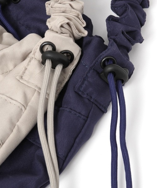 studio CLIP（スタディオクリップ）の「Ｗポケット巾着トート&ショルダーバッグ（トートバッグ・レディース・ブルー/ブラック/ライトグレー・FREE）」の14枚目の写真