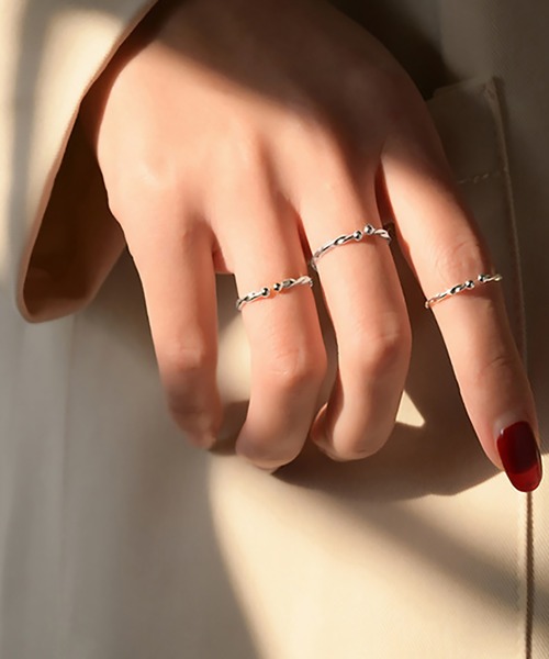 ABBEY MARKET(アビーマーケット)の「シルバー925 シンプルリング ニッケルフリー(リング・レディース・シルバー/ゴールド/シルバー系その他/ピンクゴールド/ゴールド系その他/ゴールド系その他2・FREE)」の3枚目の写真