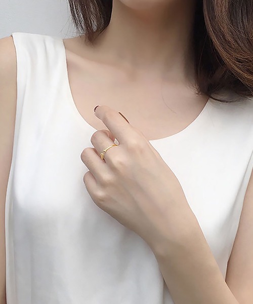 ABBEY MARKET(アビーマーケット)の「シルバー925 シンプルリング ニッケルフリー(リング・レディース・シルバー/ゴールド/シルバー系その他/ピンクゴールド/ゴールド系その他/ゴールド系その他2・FREE)」の1枚目の写真