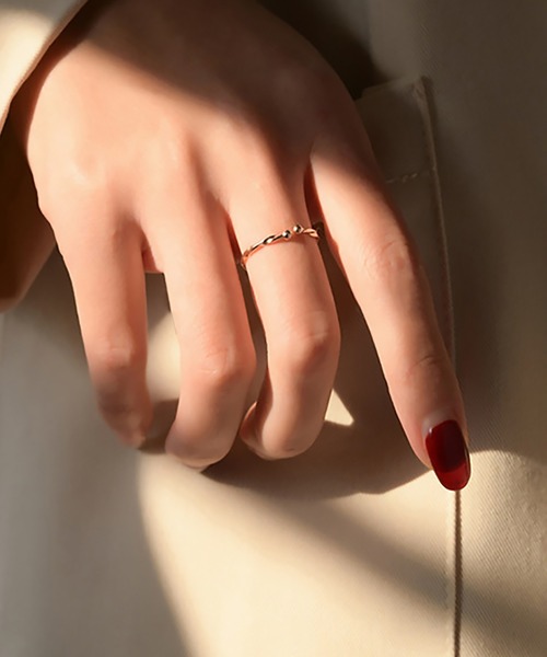 ABBEY MARKET(アビーマーケット)の「シルバー925 シンプルリング ニッケルフリー(リング・レディース・シルバー/ゴールド/シルバー系その他/ピンクゴールド/ゴールド系その他/ゴールド系その他2・FREE)」の6枚目の写真