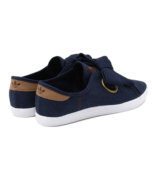 adidas Originals（アディダスオリジナルス）の「ウィメンズ アディダス リレース デニム adidas RELACE LOW DENIM AC S74553（スニーカー・レディース・インディゴブルー・23.5cm/23cm/24cm/24.5cm）」の4枚目の写真