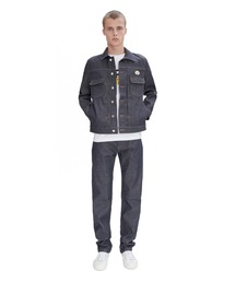 【未使用品】A.P.C. デニムジャケット　ポケモン　ピカチュウ 未使用品】A.P.C. デニムジャケット ポケモン ピカチュウ - メルカリ