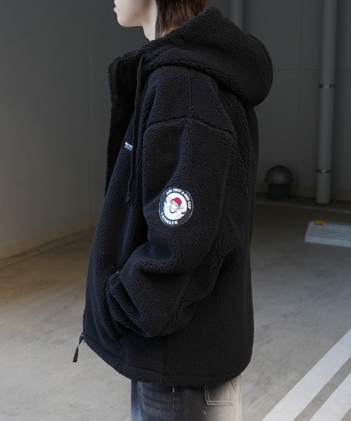 Red Cap Girl(レッドキャプガール)の「【RED CAP GIRL】シープボア裏フリースデチャッタブルワッペン付きジャケット(ブルゾン・メンズ・ホワイト/ブラック/ベージュ・L/M)」の20枚目の写真