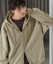 MONO-MART（モノマート）の「ヘビーウェイトルーズベーシックフルジップパーカー（パーカー）」