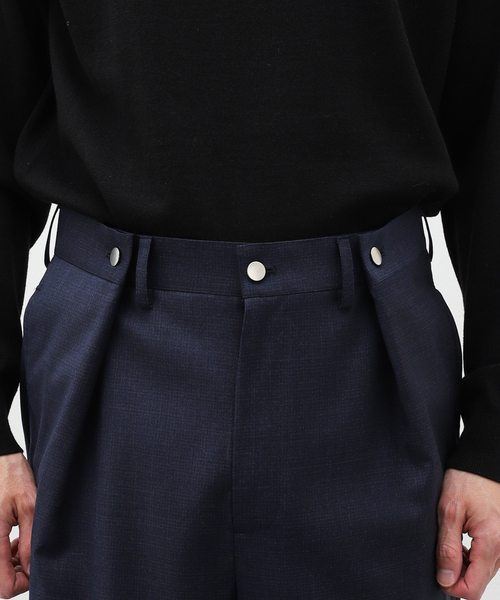 EDIFICE（エディフィス）の「【Zegna/ゼニア】TRAVELLER スラックス（スラックス・メンズ・グレー/ネイビー・MEDIUM/LARGE）」の7枚目の写真