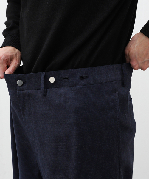 EDIFICE（エディフィス）の「【Zegna/ゼニア】TRAVELLER スラックス（スラックス・メンズ・グレー/ネイビー・MEDIUM/LARGE）」の13枚目の写真