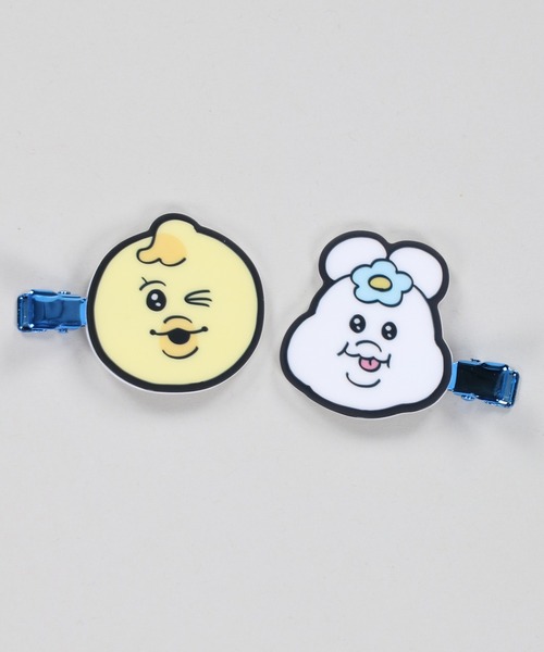 SPINNS(スピンズ)の「【んぽちゃむ】前髪クリップ(バレッタ/ヘアクリップ・レディース・B/A・ONESIZE)」の2枚目の写真