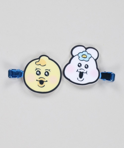 SPINNS(スピンズ)の「【んぽちゃむ】前髪クリップ(バレッタ/ヘアクリップ・レディース・B/A・ONESIZE)」の1枚目の写真