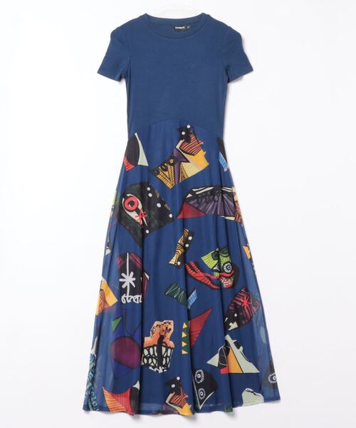 M. Christian Lacroix コンビネーション ミディワンピース(ワンピース)|Desigual(デシグアル)
