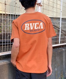 RVCA/ルーカ バックプリントTシャツ コットンTee クルーネック半袖T BE041-233
