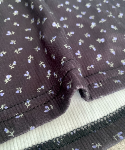 SHEPP(シープ)の「【累計お気に入り数1.3万人突破】フラワーレース ヘンリーネック ピチT/26SS(Tシャツ/カットソー・レディース・アイボリー/ブラック・M/S/L)」の22枚目の写真