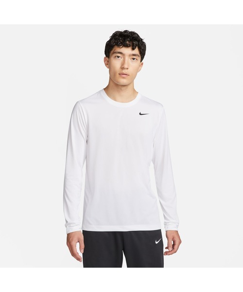 NIKE(ナイキ)の「NIKE/ナイキ DF RLGD リセット L/S Tシャツ(Tシャツ/カットソー・メンズ・ブラック/ホワイト/グレー・S/M/L/XL/2XL/3XL)」の1枚目の写真