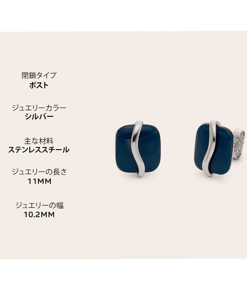 SKAGEN（スカーゲン）の「スカーゲン アクセサリー レディース ピアス  SKJ1810040（ピアス（両耳用）・レディース・Silver・FREE）」の7枚目の写真