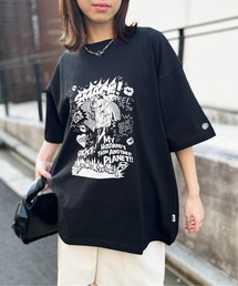【DISCUS】ムービーロゴプリント半袖Tシャツ(CHUCKY/BACK TO THE FUTURE/BATMAN/SUPERMAN) 2287-3923/24