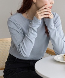 DISCOAT | 【WEB限定】リブシアーロングスリーブ(Tシャツ/カットソー)