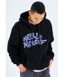 A'GEM/9 × .kom 『NASTY KICK/ナスティー キック』 N.K.F Hoodie/N.K.F プルオーバーパーカー