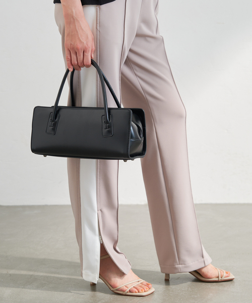 LE TALON（ルタロン）の「《追加》LE TALON グラスワイドボストン（ボストンバッグ・レディース・ピンク/ブラック・FREE）」の5枚目の写真