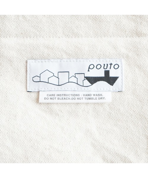 pouto（ポウト）の「pouto / ポウト キャンバス バケット バッグ ミニ DLI PO 010（ハンドバッグ・レディース・ナチュラル/ブラック/グレー/レッド/ブルー・FREE）」の14枚目の写真