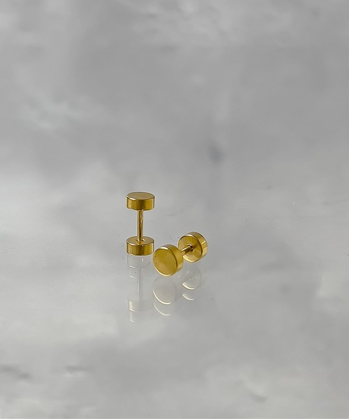 SBG（エスビー）の「SBG サークルデザインバーベルピアス（ピアス（両耳用）・メンズ・ブラック系その他/シルバー系その他3/シルバー/ブラック/シルバー系その他2/ブラック系その他3/ブラック系その他2/ゴールド系その他3/ゴールド系その他2/ゴールド/ゴールド系その他/シルバー系その他・FREE）」の9枚目の写真