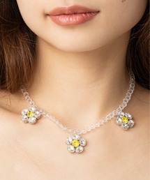 Casselini(キャセリーニ)フラワービジューネックレス