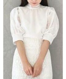 MERCURYDUO | 2WAYリボンパワショルブラウス(シャツ/ブラウス)