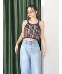 Ungrid | ジャカードニットキャミ(キャミソール)