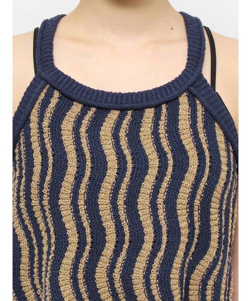 Ungrid（アングリッド）の「ジャカードニットキャミ（キャミソール・レディース・ピンク/ネイビー・FREE）」の19枚目の写真