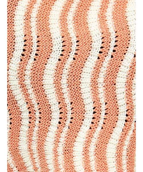 Ungrid（アングリッド）の「ジャカードニットキャミ（キャミソール・レディース・ピンク/ネイビー・FREE）」の12枚目の写真