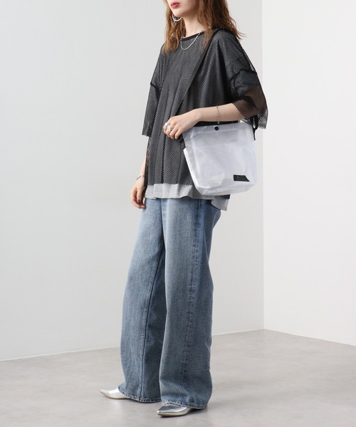 DAY OUT(デイアウト)の「DAY OUT LaTTICE Shoulder Bag(ショルダーバッグ・メンズ・ホワイト・FREE)」の4枚目の写真