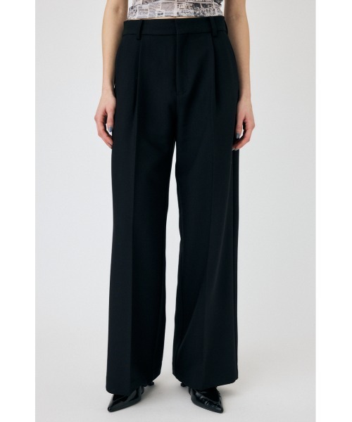 MOUSSY（マウジー）の「WIDE LEG トラウザー（その他パンツ・レディース・ブラック/グレー系その他・0/1/2）」の7枚目の写真