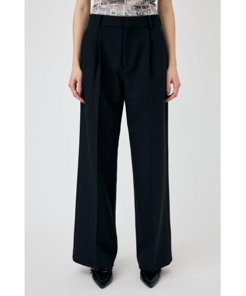 MOUSSY（マウジー）の「WIDE LEG トラウザー（その他パンツ・レディース・ブラック/グレー系その他・0/1/2）」の8枚目の写真