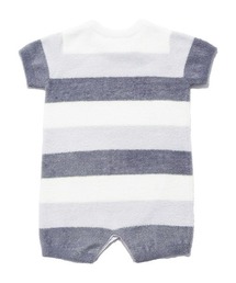 ジェラートピケ BABYスムーズィーボーダーマリンロンパース gelato pique（ジェラートピケ）の「【BABY】スムーズィー