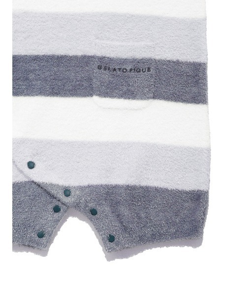 【ezumi】ジェラートピケ ベビーロンパース ボリス ezumi】ジェラートピケ ベビーロンパース ボリス ezumi