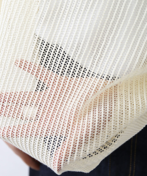 ジャーナルスタンダード ラックス 24SS メッシュクルーネックTシャツ メッシュ クルーネックTシャツ（Tシャツ/カットソー）｜JOURNAL