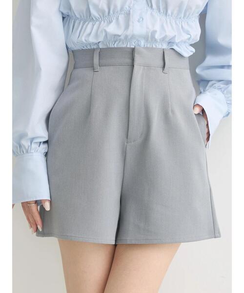 earth music&ecology（アースミュージックアンドエコロジー）の「ショートパンツ（その他パンツ・レディース・ブラック/ライトベージュ/ライトグレー・S/M）」の15枚目の写真